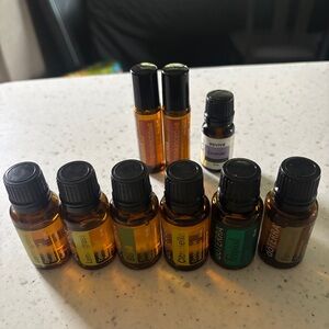Doterra Skincare Serum & Face Oil Collection - Amber and Black
